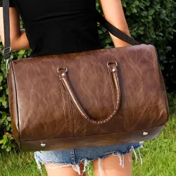 Sac de voyage / sport à la mode - cuir - grande capacité