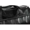 Stylish travel / sport shoulder bag - with shoe storage - large capacity - leatherBags
