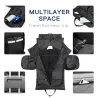 Sac à bandoulière multifonctionnel - sac à dos étanche - avec poche à chaussures - étanche - grande capacité