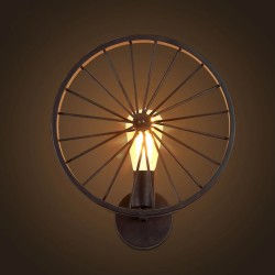 Retro wandlamp - metalen lamp - industrieel wieldesignWandlampen