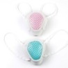 Masque facial en silicone - filtre auto-amorçant composite à 4 couches - réutilisable - anti-poussière - antibactérien