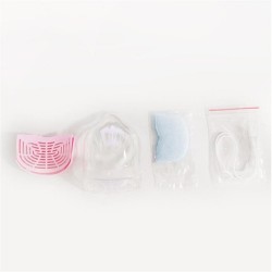 Masque facial en silicone - filtre auto-amorçant composite à 4 couches - réutilisable - anti-poussière - antibactérien