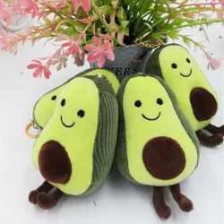 Kleine avocado - sleutelhanger - 10 cmSleutelhangers