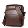 Elegante leren schoudertas - S - M - LTassen