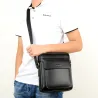 Elegante leren schoudertas - S - M - LTassen