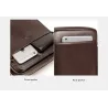 Elegante leren schoudertas - S - M - LTassen