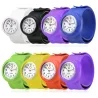 Modieus quartz kinderhorloge - siliconen horlogebandjeHorloges