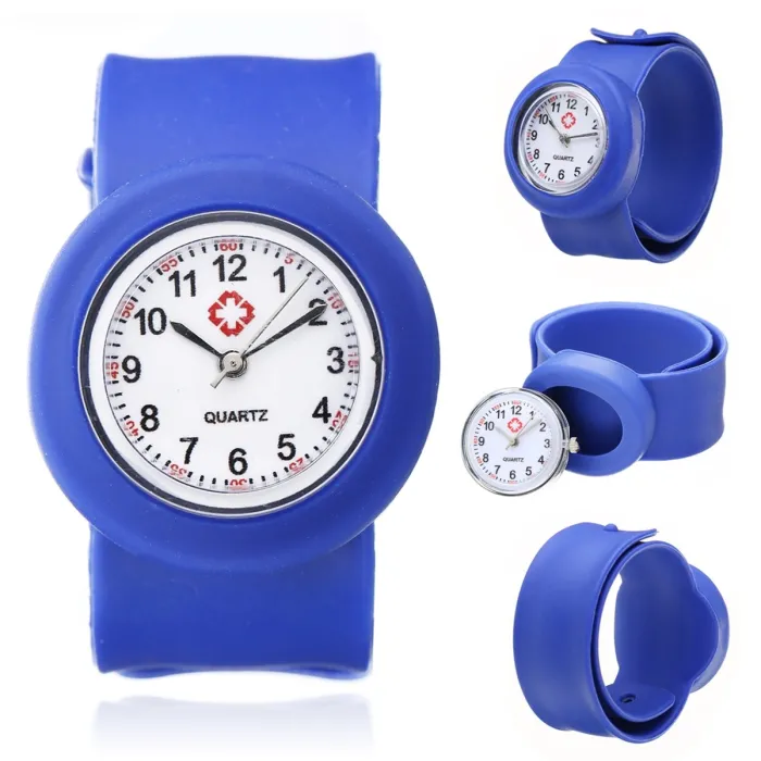 Modieus quartz kinderhorloge - siliconen horlogebandjeHorloges