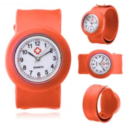 Modieus quartz kinderhorloge - siliconen horlogebandjeHorloges