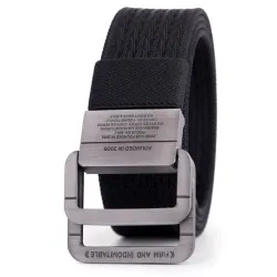 Ceinture tactique en toile - double boucle
