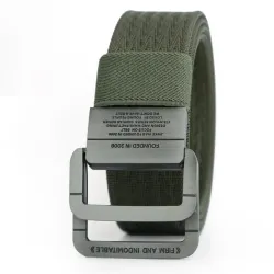 Ceinture tactique en toile - double boucle