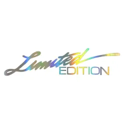 LIMITED EDITION - découpé au laser coloré - autocollant de voiture