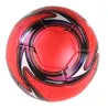 Ballon de football professionnel - cuir - rouge - taille 5