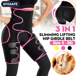Ceinture amincissante 3 en 1 - corset d'entrainement - gaine taille / cuisses / fessiers