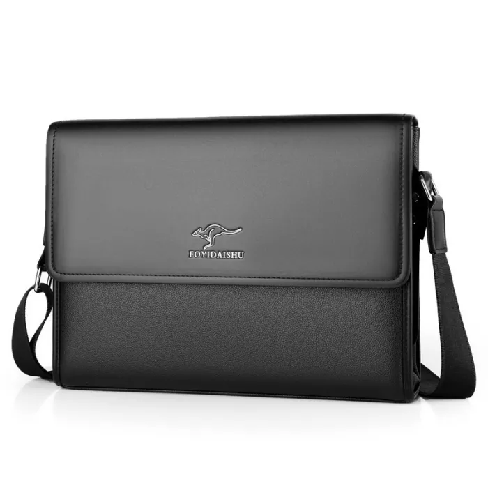 Sac à bandoulière élégant - porte-documents d'affaires - avec un portefeuille