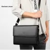 Sac à bandoulière élégant - porte-documents d'affaires - avec un portefeuille