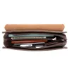 Sac à bandoulière élégant - porte-documents d'affaires - avec un portefeuille