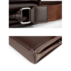 Sac à bandoulière élégant - porte-documents d'affaires - avec un portefeuille
