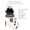Multifunctionele leren tas - schouderband - heupgespTassen