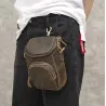 Multifunctionele leren tas - schouderband - heupgespTassen