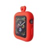 Boîtier en silicone pour Apple Watch - avec collier - 38mm - 40mm - 42mm - 44mm