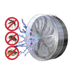 Muggenkillerlamp - met zuignappen - op zonne-energie - binnen / buitenInsectenbestrijding