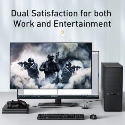 Baseus - 4K HD-schakelaar - HDMI-compatibele adapterHDMI-schakelaars