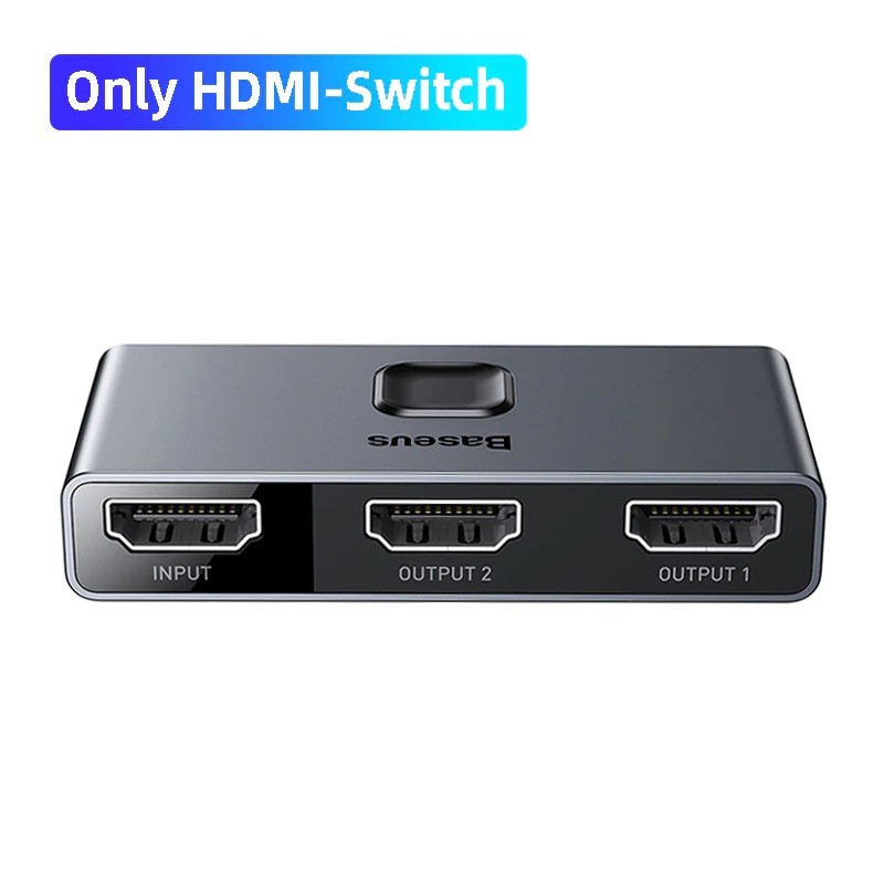 Baseus - 4K HD-schakelaar - HDMI-compatibele adapterHDMI-schakelaars