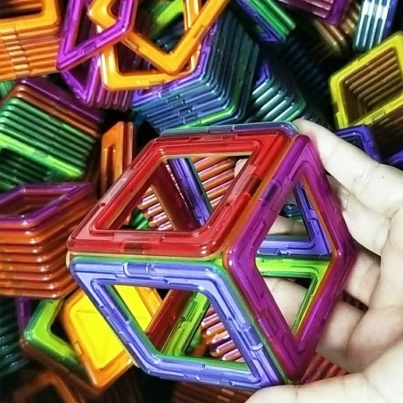 Blocs de construction magnétiques - jeu de construction - grande taille - jouet éducatif