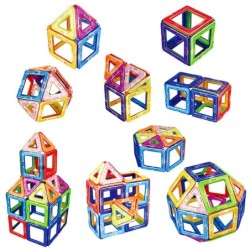 Magnetische bouwstenen - bouwset - groot formaat - educatief speelgoedConstructie