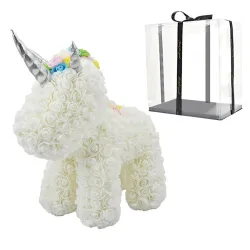 Rose unicorn - made of infinity roses - 40 cmValentine's day