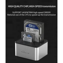5GBP - USB 3.0 - aluminum dual Bay - docking station - HDD caseHDD case