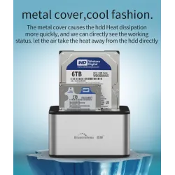 5GBP - USB 3.0 - aluminum dual Bay - docking station - HDD caseHDD case