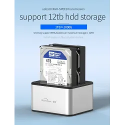5GBP - USB 3.0 - aluminum dual Bay - docking station - HDD caseHDD case