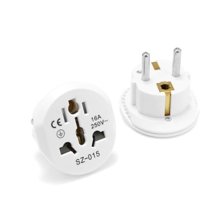 AU / US / UK / CN naar EU - reisadapter - converter - 250V - 16AStekkers