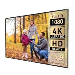 PS7 - 120 inch - 16:9 projectiescherm - reflecterend opvouwbaar projectieschermProjectors