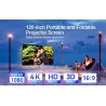 PS7 - 120 inch - 16:9 projectiescherm - reflecterend opvouwbaar projectieschermProjectors