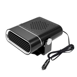 Chauffage de voiture portable - refroidisseur - dégivreur - antibuée - ventilateur de chauffage/refroidissement à 360 degrés