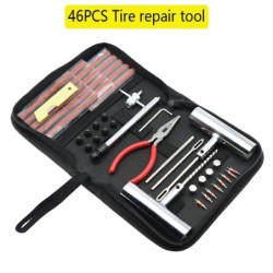 Autobandenreparatiegereedschap - kit - 46 stuksBanden reparatie onderdelen