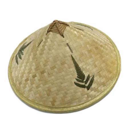Hoed van bamboe rotan in Chinese stijlPetten & Hoeden