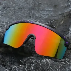 Lunettes de soleil de sport surdimensionnées - unisexe