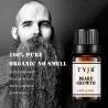Essence de croissance de barbe - huile bio - anti chute de poils de barbe - 10 ml