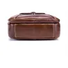 Vintage schoudertas - echt leerTassen