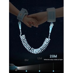 Band - polsriem - anti-verloren armband - voor kinderen - reflecterendKinderen