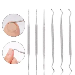 Ingegroeide teennagel lifter - vijl - haak met twee uiteinden - manicure / pedicure toolApparatuur