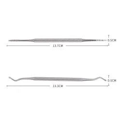 Ingegroeide teennagel lifter - vijl - haak met twee uiteinden - manicure / pedicure toolApparatuur