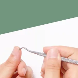 Ingegroeide teennagel lifter - vijl - haak met twee uiteinden - manicure / pedicure toolApparatuur
