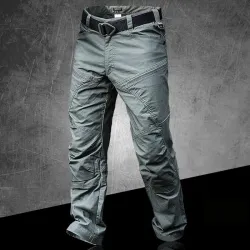 Tactische / militaire broek - met ritsen / zakken - waterdichtBroeken