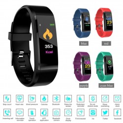 115 plus smartwatch - Bluetooth 4 - Android - heart rate - calorie counterSmart-Wear