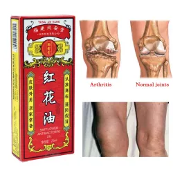 Huile analgésique - analgésique - polyarthrite rhumatoïde - douleurs musculaires/dorsales - extrait de fleur rouge - 25ml